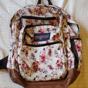 Large Floral Jansport Backpack